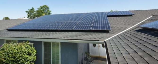 Do solar panels use light or heat to generate electricity? Sunergy Systems solar array on a home.
