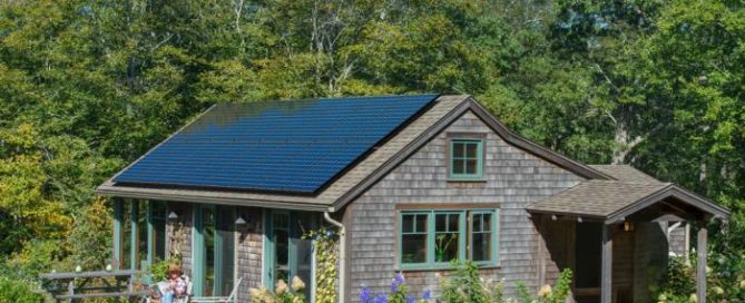 Why Spring is the Perfect Time for a Solar Panel Installation. Photo of a home with solar installed by Sunergy Systems.