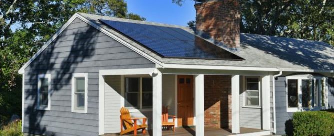 Going Solar Is Easy. Home with solar installed by Sunergy Systems.