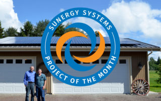 Make A Difference Now. Home with solar installed by Sunergy Systems.