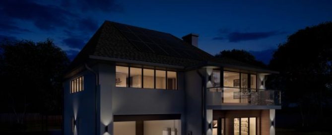 How Does Solar + Storage Help with Rolling Blackouts? Home with solar installed by Sunergy Systems.