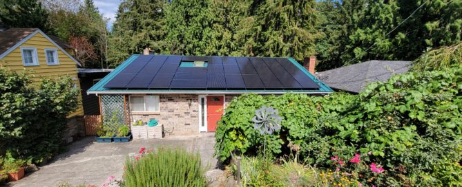 Sunergy Systems Solar array on a home.