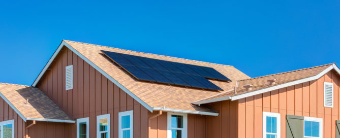 SunPower panels on a customer's roof