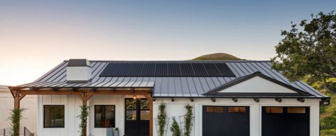 SunPower Panels On A house