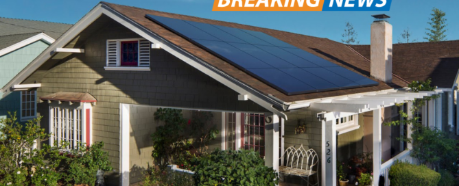 SunPower Home With Breaking News Banner