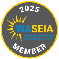 WASEIA 2024 Member badge for Sunergy Systems, Washington Solar Energy Industries Association.