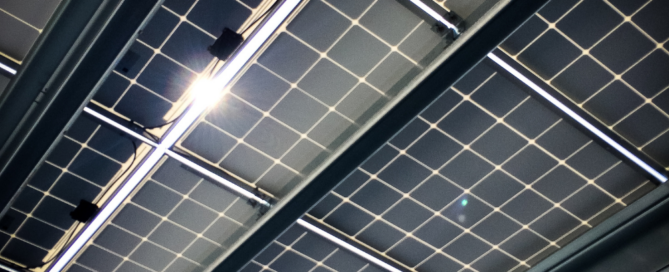 Close-up of solar panels catching sunlight, representing key updates on the 2025 solar tax credit and what homeowners need to know before changes.